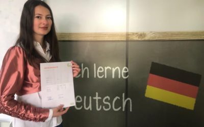 E përgëzojmë kandidaten Elsa Xhoxhaj për suksesin e arritur në nivelin B1 të gjuhës gjermane në Goethe-Institut.